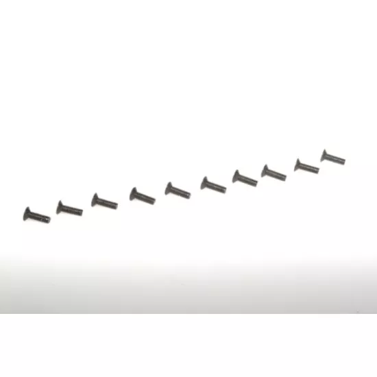 M3x10mm Hex Countersunk Screw (10pcs), 122214