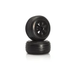 VTEC Groove 2WD pre-glued tyre front - 1/10 Truggy J-Compou
