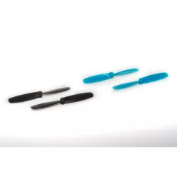 Spare rotors (4 pieces, 2x black, 2x blue) - LRP H4 Gravit, 222701