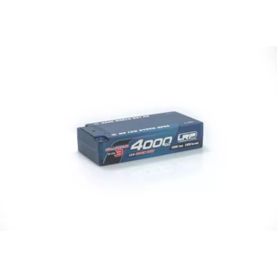 LRP HV LCG Stock Spec Shorty GRAPHENE-3 4000mAh Hardcase - 7.6V LiPo - 130C/65C