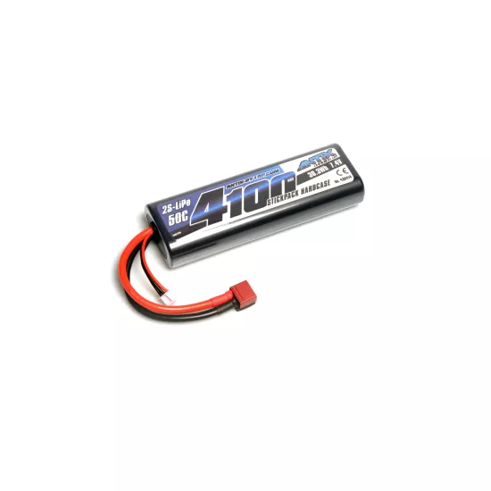 ANTIX by LRP 4100 - 7.4V - 50C LiPo Car Stickpack Hardcase - T-Plug