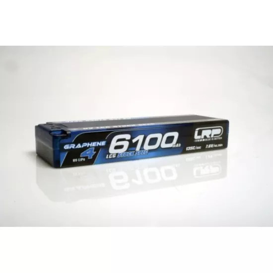 HV LCG Stock Spec GRAPHENE-4 6100mAh Hardcase Akku - 7.6V LiPo - 135C/65C