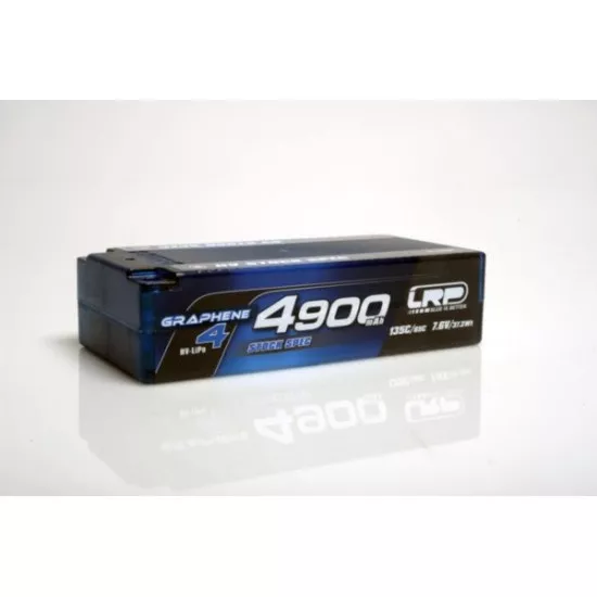 HV Stock Spec Shorty GRAPHENE-4 4900mAh Hardcase Akku - 7.6V LiPo - 135C/65C