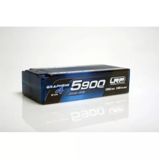 5 HV Stock Spec Shorty GRAPHENE-4 5900mAh Hardcase Akku - 7.6V LiPo - 135C/65C