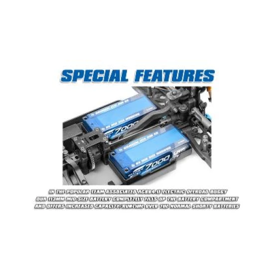 LRP HV Mid Size Modified GRAPHENE-4.1 7000mAh Hardcase - 7.6V LiPo - 120C/60C