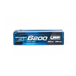 HV Stock Spec Shorty GRAPHENE-4.1 6200mAh Hardcase - 7.6V LiPo - 135C/65C