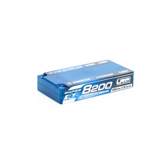 LRP 1/12 Hyper LCG Modified GRAPHENE-4.2 8200mAh Hardcase Battery - 3.7V - 130C/65C