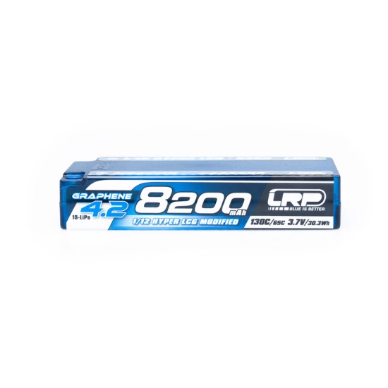 LRP 1/12 Hyper LCG Modified GRAPHENE-4.2 8200mAh Hardcase Battery - 3.7V - 130C/65C