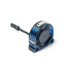 WorksTeam Aluminium HighRev. motor fan 30x30x10mm / 4,8V-7,2V / receiver connector