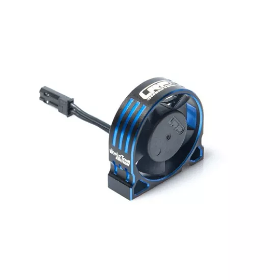WorksTeam Aluminium HighRev. motor fan 30x30x10mm / 4,8V-7,2V / receiver connector