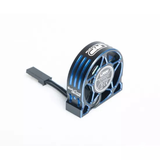 WorksTeam Aluminium HighRev. motor fan 30x30x10mm / 4,8V-7,2V / receiver connector