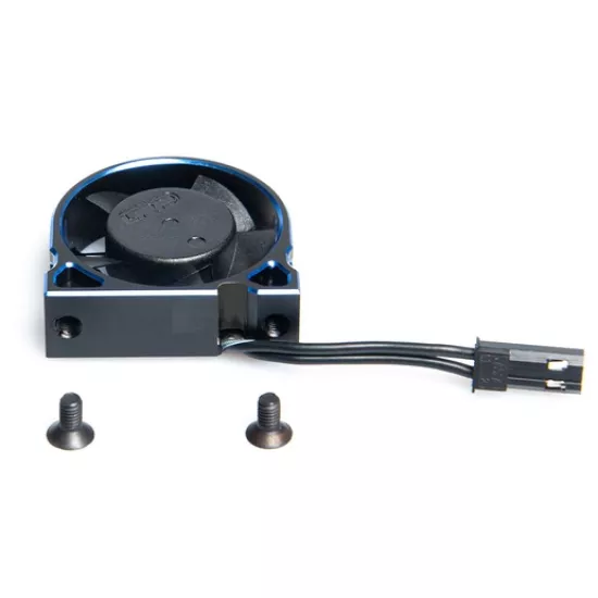 WorksTeam Aluminium HighRev. motor fan 30x30x10mm / 4,8V-7,2V / receiver connector