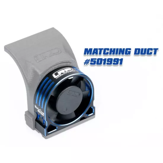 WorksTeam Aluminium HighRev. motor fan 30x30x10mm / 4,8V-7,2V / receiver connector