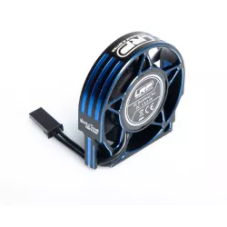 LRP WORKSTEAM ALUMINIUM SUPERHIGHREV. MOTOR FAN 40X40X10MM / 4,8V-7,2V / RECEIVER CONNECTOR