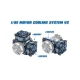 LRP WorksTeam Aluminium SuperHighRev. motor fan 40x40x15mm - 1S/2S - Receiver connector
