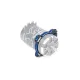 LRP Worksteam Aluminium fan mount for 42 mm Motor diameter - up to 2X40MM fans