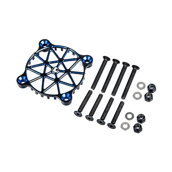 LRP WorksTeam Aluminium safety mesh V2 for 40mm fan - blue