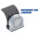 LRP CONVEYOR DUCT FOR 30MM FANS, ROUND