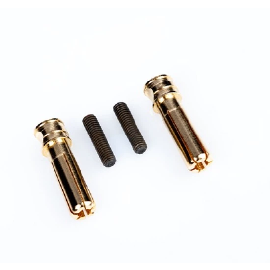 5mm Adjustable Gold Connectors - WorksTeam - 18mm lenght (2 pcs.)