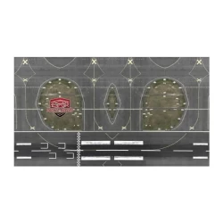 Pocket Racer Airfield Racetrack 160x90 cm