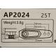 Power HD Aluminum Servo Horn 20-24mm 25t