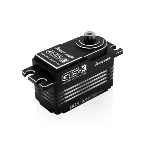 Power HD GTS 3 Low Profile HV,MG, Brushless, alu case, (30kg/0.055s)