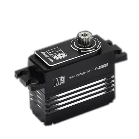 PowerHD  m9 digitale servo coreless metal gear voor 1/12 pancar 0.07 sec 9kg