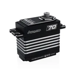 Power HD Black-Silver T70 Servo 70 KG  0,12 SEC