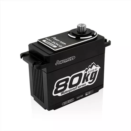 Power HD servo WH-80KG HV (80KG/0.17SEC) MG aluminium behuizing V1