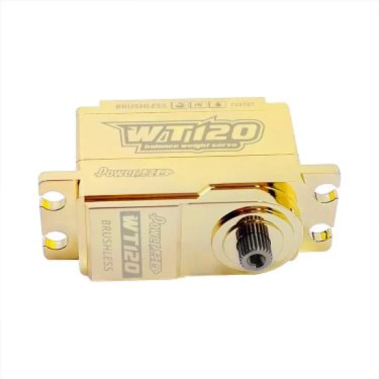 PowerHD WT120 Brushless HV Servo 50 KG/0,08 sec 8,4Volt