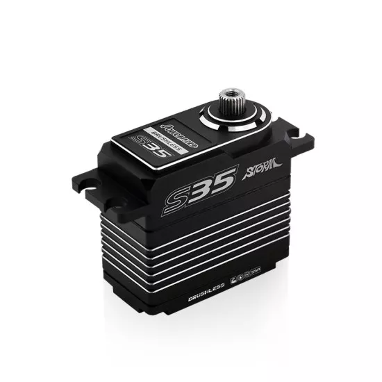 Power HD Black-Silver S35 Servo 30 KG 7,4v 0,075 SEC
