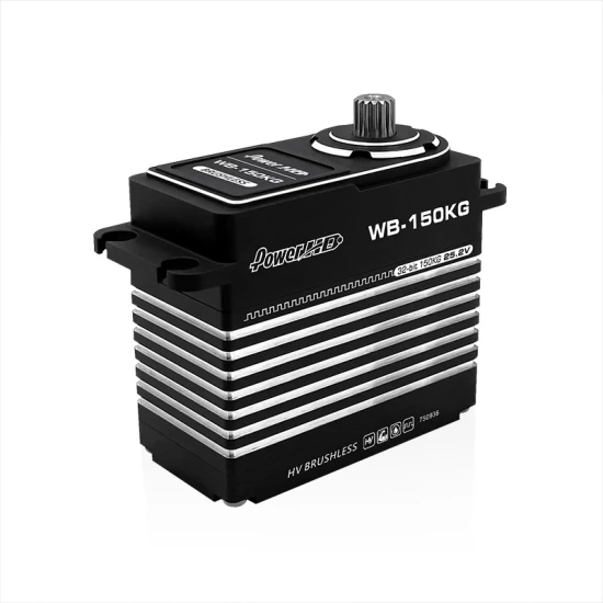 PowerHD WB-150KG HV Brushless Digitale Servo 150 KG/0,09 sec bij 25,2V