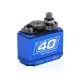 PowerHD WH-40kg Waterproof, Metalen Tandwielen, aluminium. Behuizing