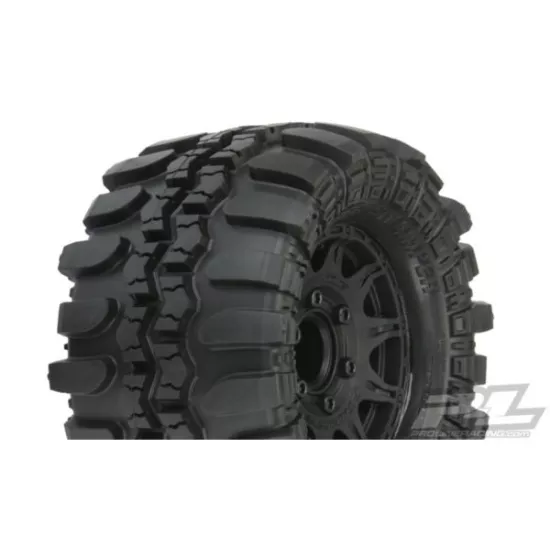 Interco TSL SX Super Swamper 2.8 All Terrain Tires Mounted on Raid Black 6x30 Re