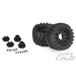 Interco TSL SX Super Swamper 2.8 All Terrain Tires Mounted on Raid Black 6x30 Re