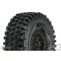 Hyrax 1.9 G8 Tires mounted on Impulse 1.9" Black Plastic