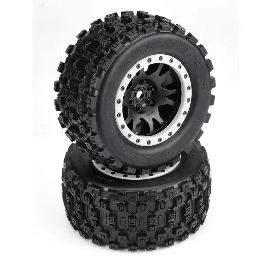 Badlands MX43 X-MAXX MTD Impulse Blk/Gry F/R (PRO1013113)
