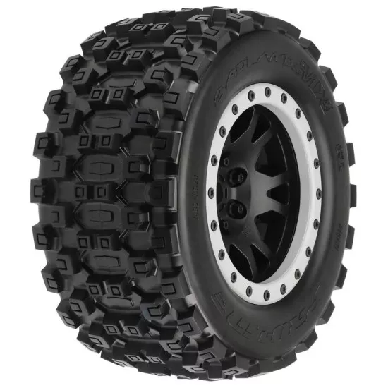 Badlands MX43 X-MAXX MTD Impulse Blk/Gry F/R (PRO1013113)