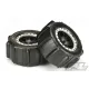 Sling Shot 4.3 Pro-Loc Sand Tires (2) Mounted on Impulse Pro-Loc Black Wheels with Stone Gray Rings for X-MAXX Front or Rear