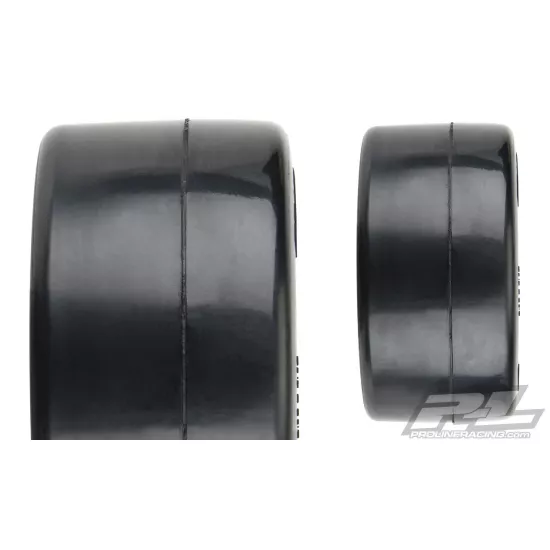 Reaction+ HP Wide SC S3 (Soft) Drag Racing BELTED Tires for Pro-Line + Wide SC Wheels (PRO10188203)