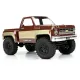 Hyrax 1.0 Tires Mounted on Mini Impulse Black Internal Bead-Loc 7mm Hex Wheels (4) for SCX24 Front or Rear (PRO1019410)