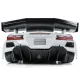 Toyo Proxes R888R 53/107 2.9" S3 (Soft) Street BELTED Tires Mounted on Black 5-Spoke 17mm Wheels (2) for Felony Rear