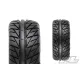 Street Fighter SC 2.2/3.0 Street Tires Mounted on Raid Black 6x30 Removable Hex Wheels (2) for Slash 2wd & Slash 4x4 Front or Rear (PRO116710)
