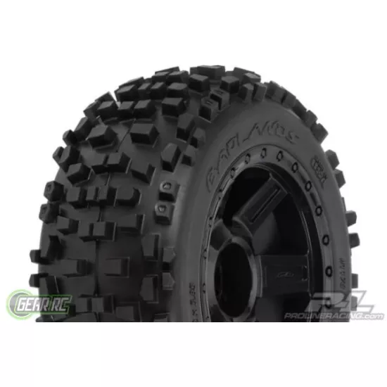 Badlands 3.8 (Traxxas" Style Bead) All Terrain Tires Moun ( vervangende nummer PR1178-10 )