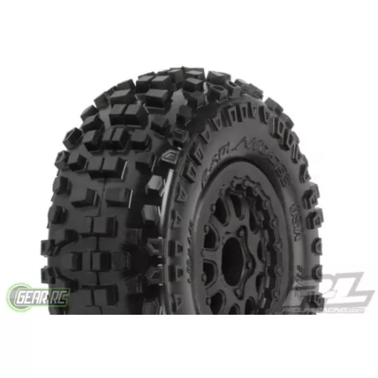 Badlands SC 2.2/3.0 M2 (Medium) Tires (2) Mounted on Renegad