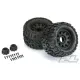 Trencher X 3.8 All Terrain Tires Mounted on Raid Black 8x32 Removable Hex Wheels