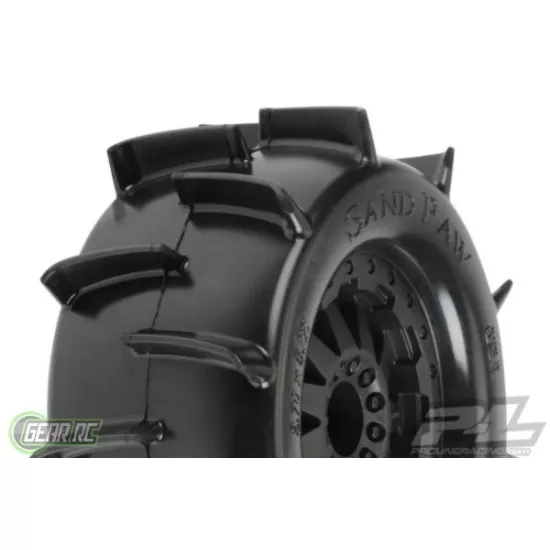 Sand Paw 2.8 (Traxxas Style Bead) All Terrain Tires Mounted