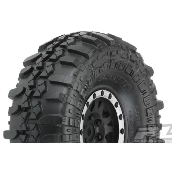 Interco TSL SX Super Swamper XL 1.9 G8 Rock Terrain Truck Tires Mounted on Impul