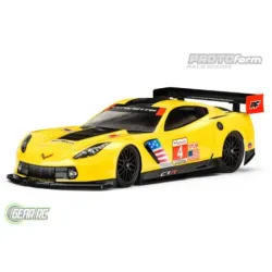 Chevrolet Corvette C7.R Clear Body for 190mm