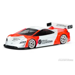 Turismo Light Weight Clear Body for 190mm TC